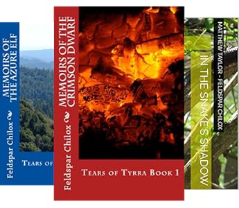 The cover of The Tears of Tyrra books, a fantasy series